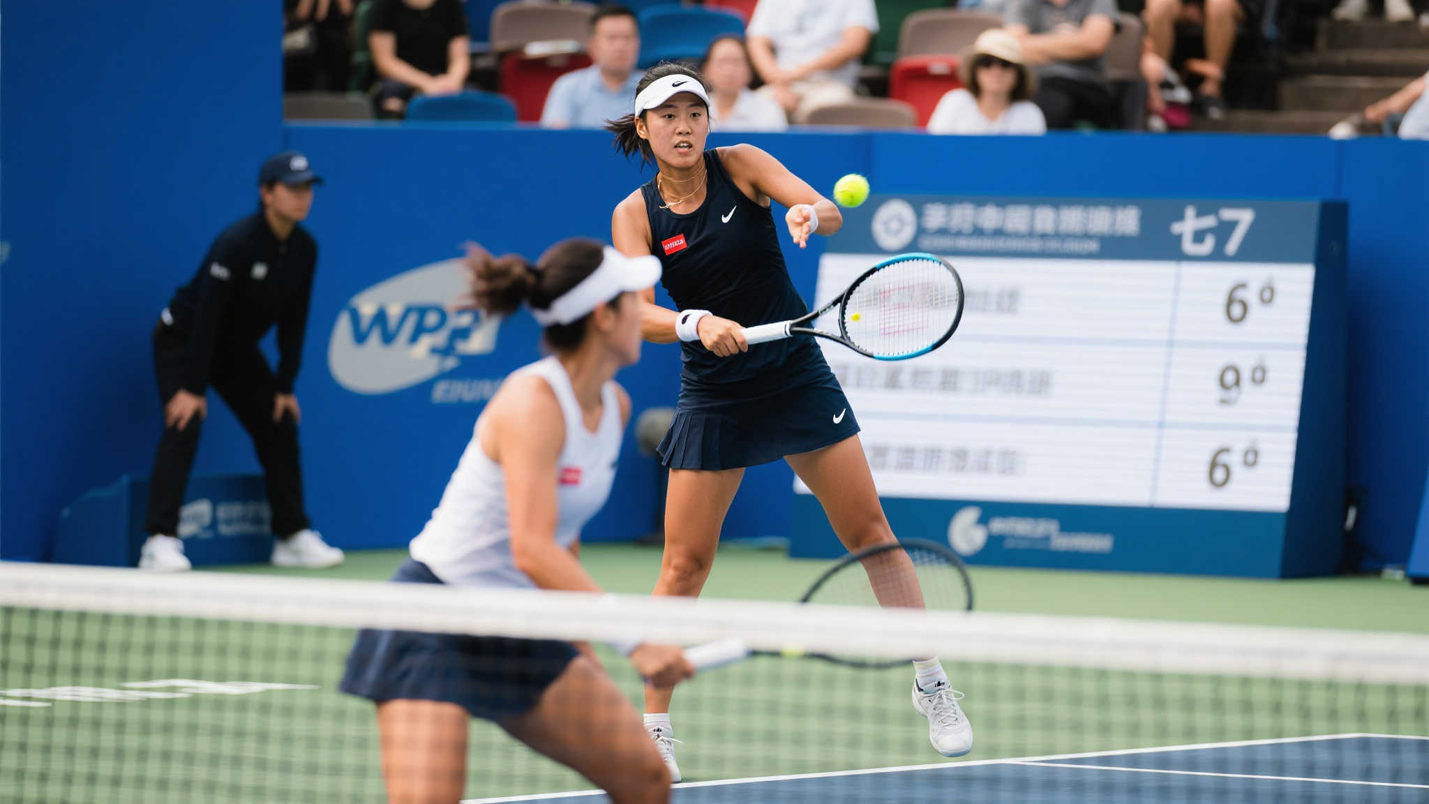 首盘抢七大战太可惜了!王欣瑜六个盘点都被万卓索娃化解,第二盘继续加油! 首盘抢七大战太可惜了!王欣瑜六个盘点都被万卓索娃化解,第二盘继续加油!